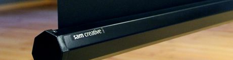 Ecran de projection HD Trépied