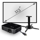 Package Deal Cinéma Full HD écran cinéma 113"