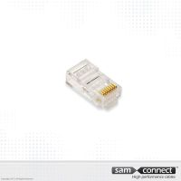 Connecteurs RJ-45 8P8C pour UTP Cat 6, set de 10