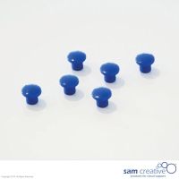 Set d'aimants 10mm bleu