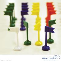 Drapeau magnétique, 25 pcs
