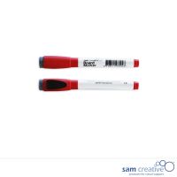 Marqueur rouge avec effaceur